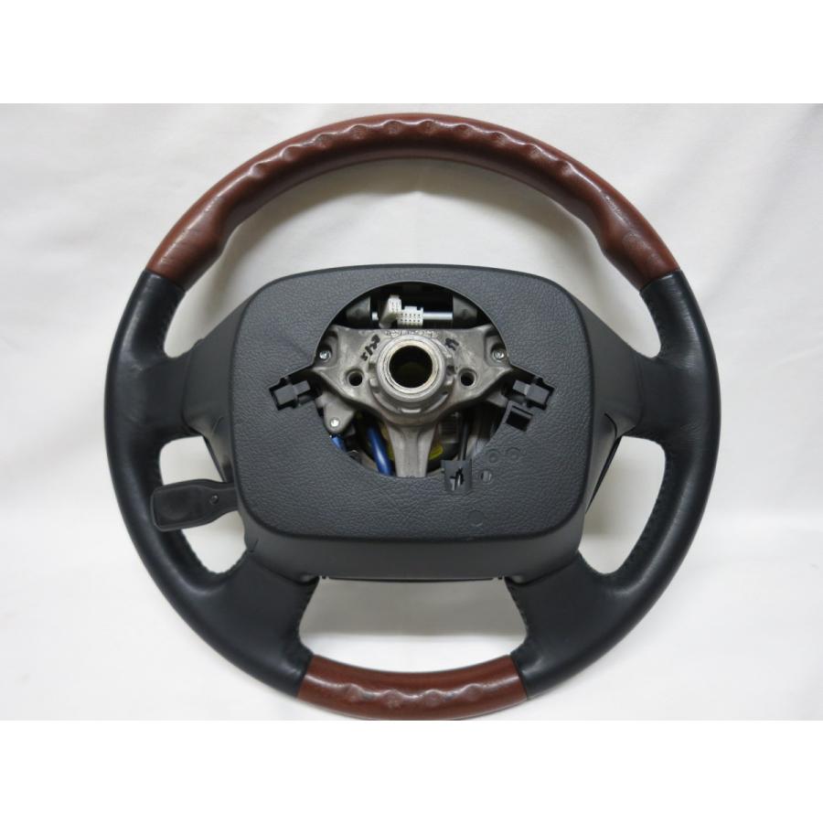 本杢! マジェスタ URS206 20 200 純正 ウッド ステアリング ハンドル