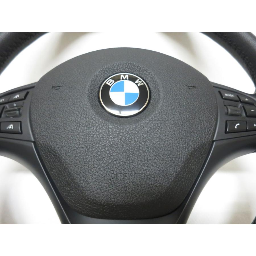 美品！希少！33年前旧車BMW320の当時物純正ステアリング　ハンドル 希少ACCスイッチ! F30 BMW 320i 3B20 純正 革 ステアリング ハンドル