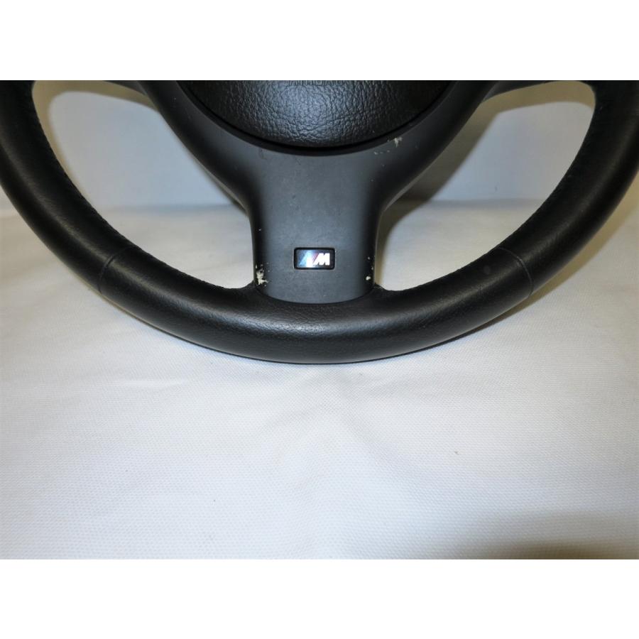 E46 BMW AY20 318i Mスポーツ 純正 革 ステアリング ハンドル E46 BMW AY20 318i Mスポーツ 純正 革 ステアリング ハンドル
