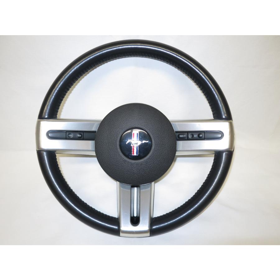 マスタング GT フォード 純正 革 ステアリング 運転席 エア