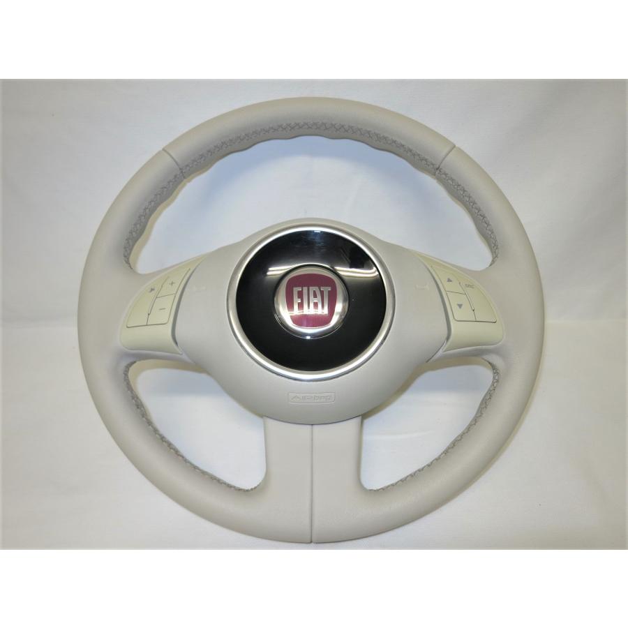 フィアット500 純正ステアリング