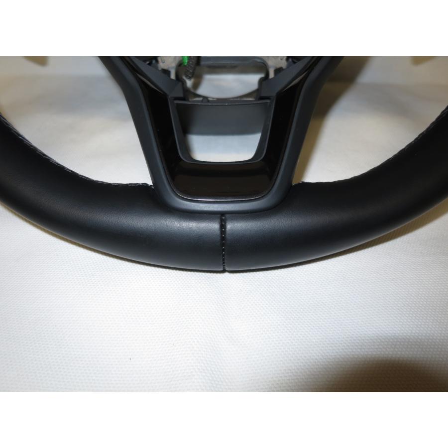 ホンダオブアメリカ アコードクーペ 純正本皮ステアリング(ハンドル) CB6 美品! インサイト ZE4 純正 革 ステアリング ハンドル スイッチ
