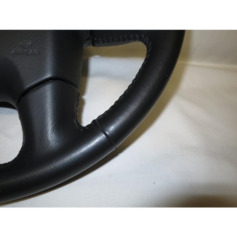 C6 コルベット シボレー 純正 革 ステアリング ハンドル エアバック