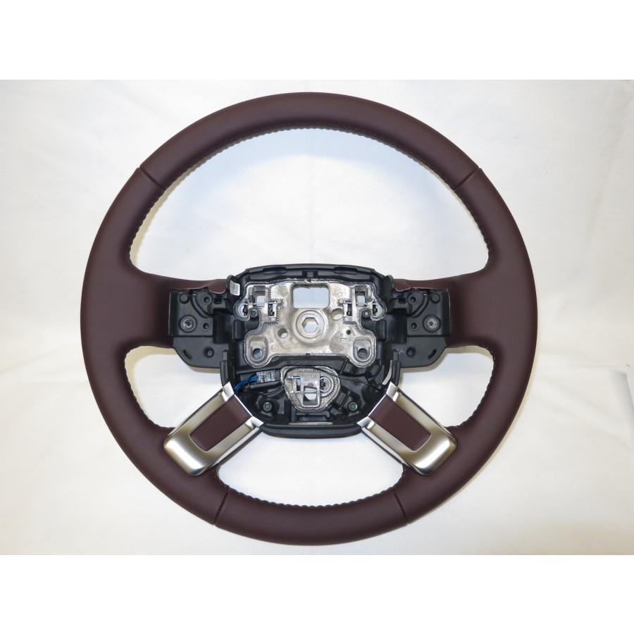 新品! レンジローバー L405 ランドローバー 純正 革 ステアリング