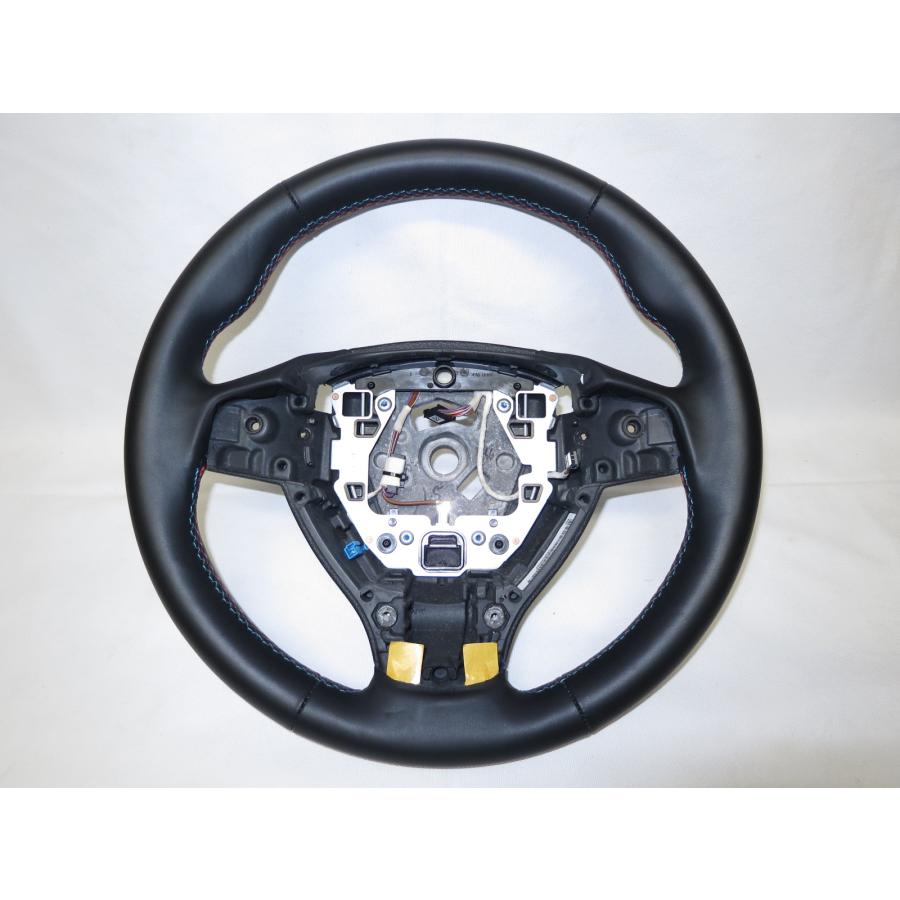 美品! Mステッチ! M5 F10 BMW 純正 革 ステアリング ハンドル