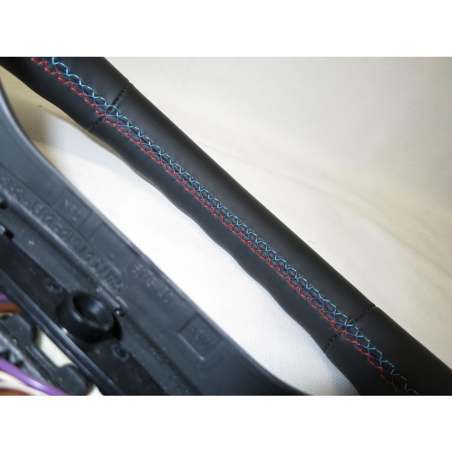 美品! Mステッチ! M5 F10 BMW 純正 革 ステアリング ハンドル