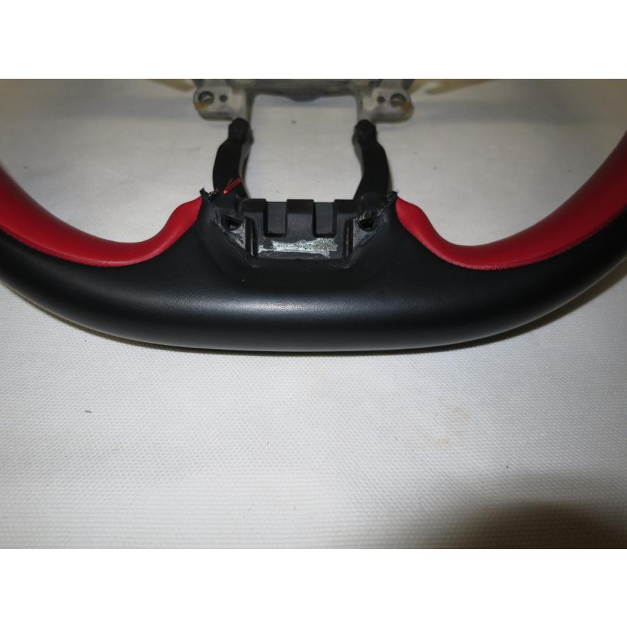 美品! シビック FK8 タイプR TYPE-R 純正 革 ステアリング ハンドル