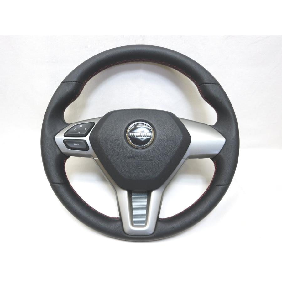 キャストLA250Sモモmomo純正 革 ステアリング 運転席 エアバック