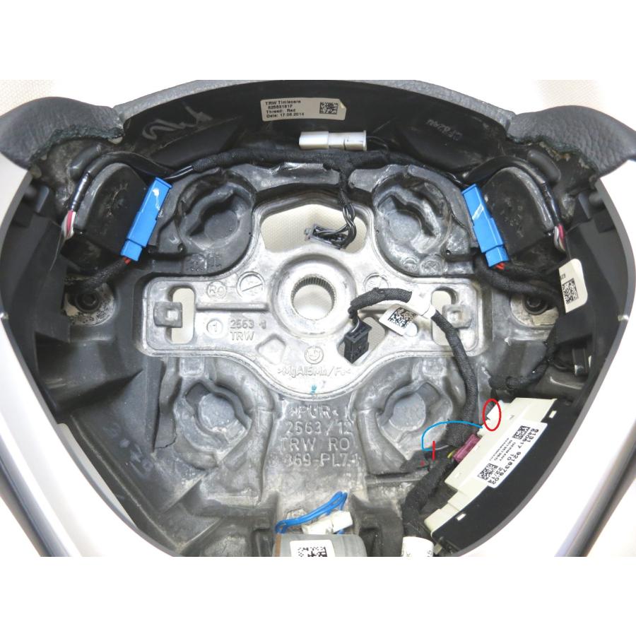 希少!ヒーター付! F30 BMW 純正 革 ステアリング ハンドル 9218379-02
