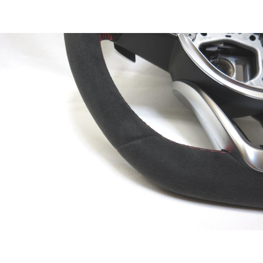 美品! AMG EDITION1 W205 純正 アルカンターラ ステアリング ハンドル