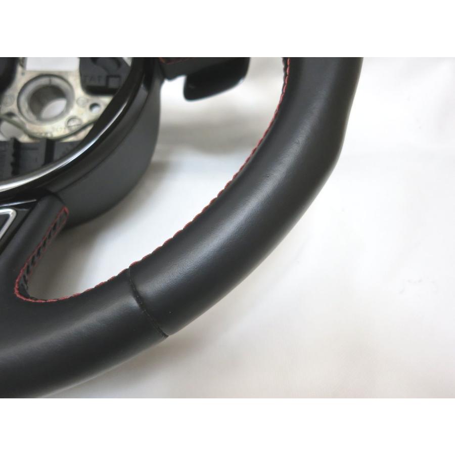 【値下】AUDI S5  純正ステアリング　中古　美品 値下】AUDI S5 純正ステアリング 中古 美品