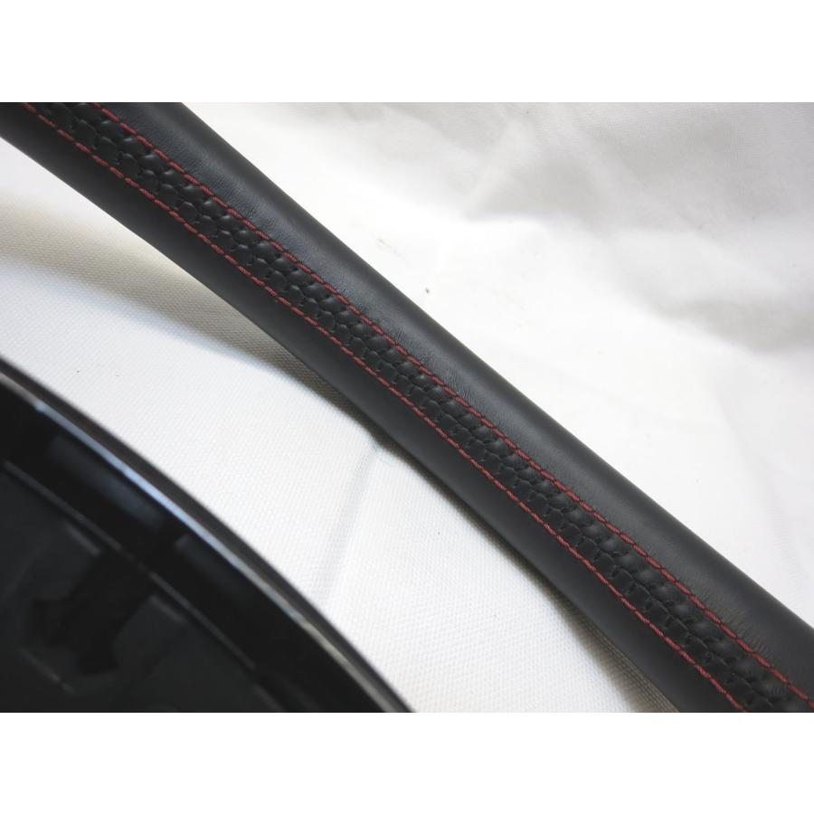 美品Sモデル! ダブルステッチ! S5 8T パドル付! アウディ 純正 革