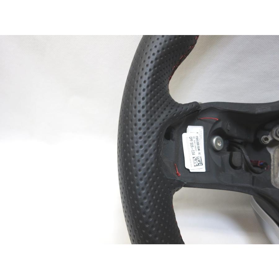 新同! W463 ゲレンデ Gクラス AMG スポーツ 純正 革 ステアリング