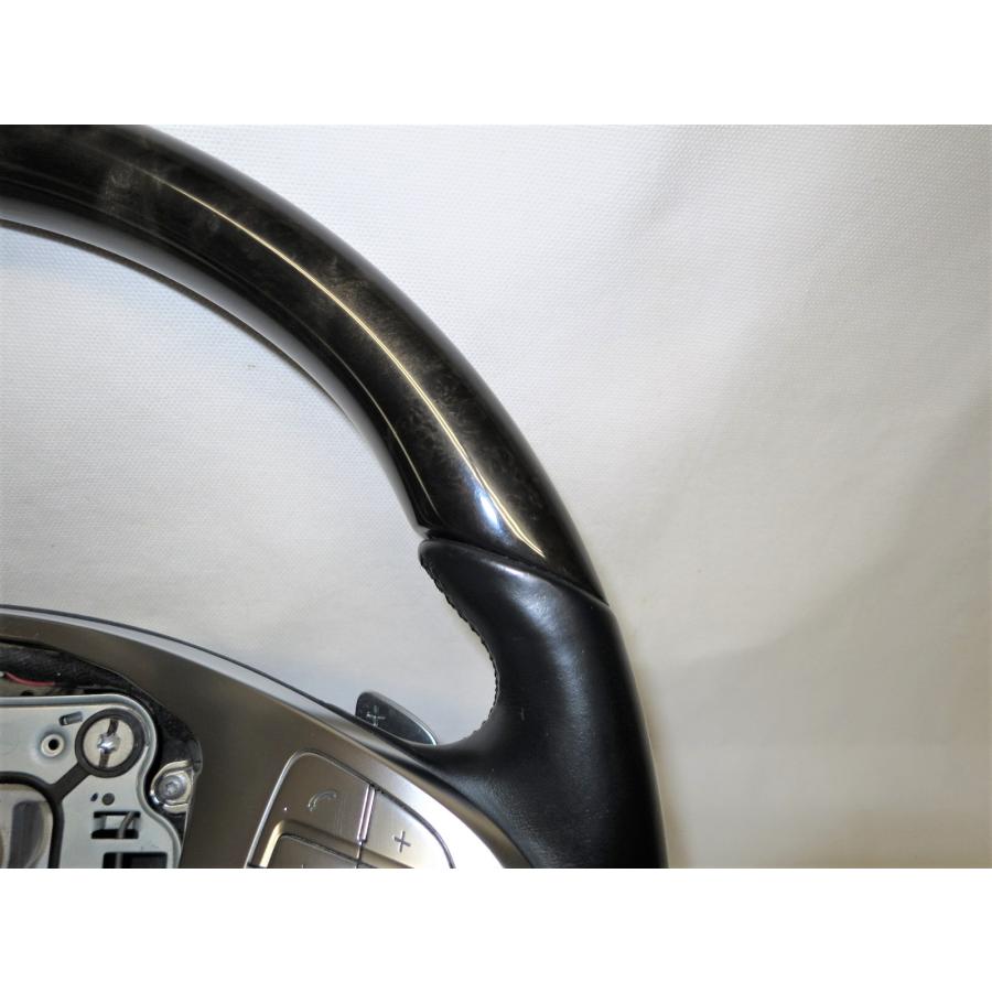 美品! W222 Sクラス 純正 ウッド ステアリング ハンドル A 222 460