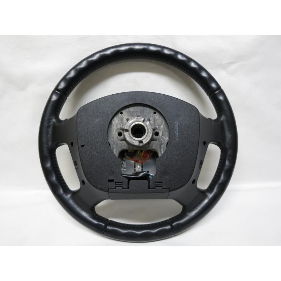 D5 D:5 デリカ CV5W 純正 革 ステアリング ハンドル 運転席 エアバック