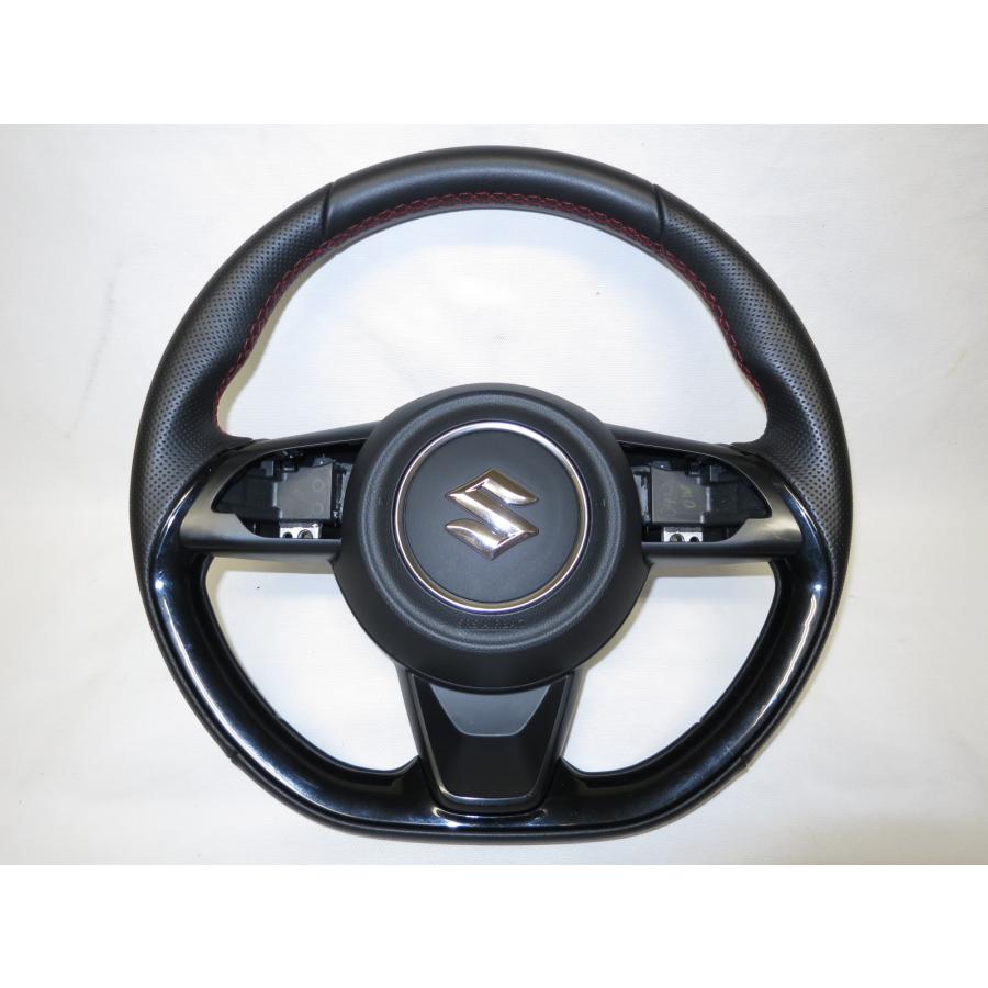 スイフト ZC33S ZC13S ZC43S ZC53S ZC83S 純正 革 ステアリング スイフト ZC33S ZC13S ZC43S ZC53S ZC83S 純正 革 ステアリング