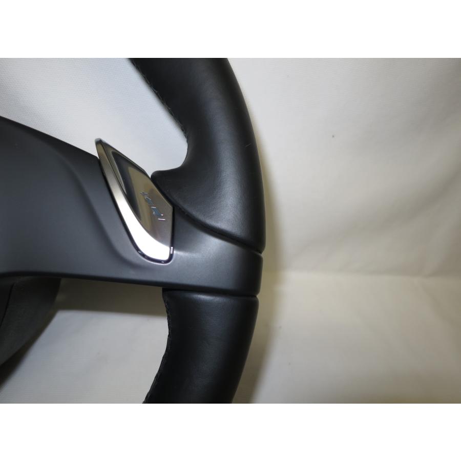 美品! 991 ポルシェ 純正 革 ステアリング ハンドル 991.347.803.39