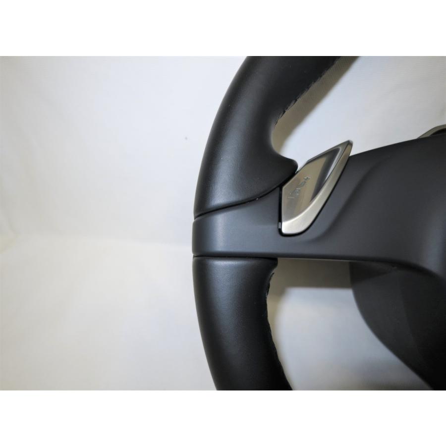 991 ポルシェ 純正 革 ステアリング ハンドル 991.347.803.07 A34