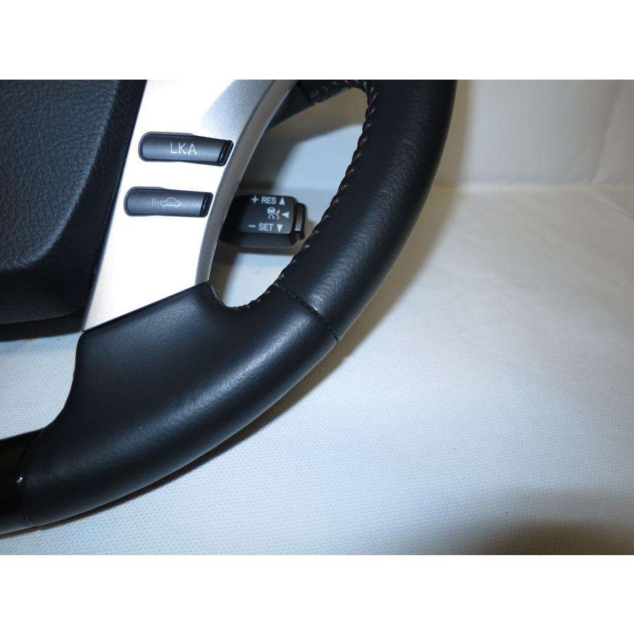 SAI サイ AZK10 純正 ウッド ステアリング 運転席 エアバック エアー