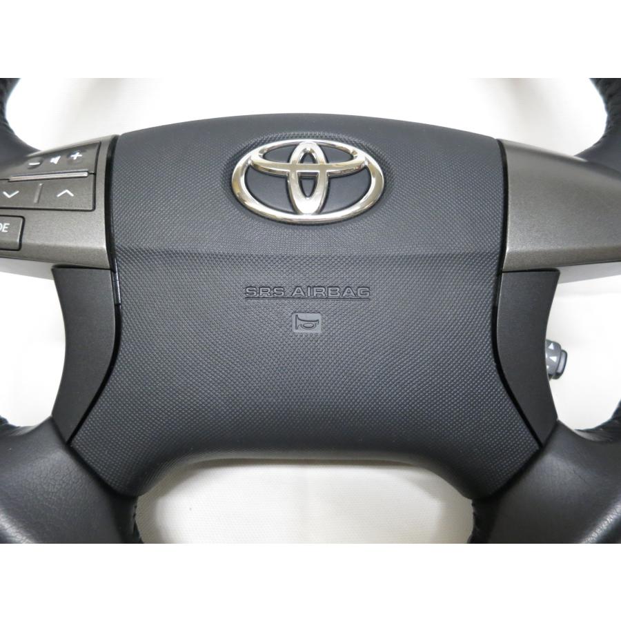 エスティマ ACR50W 50系 純正 ウッド ステアリング 運転席 エア