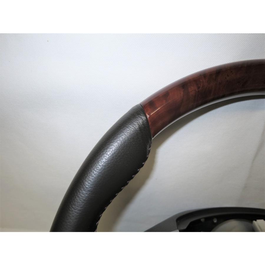 純正 AZK10 SAIハンドル ステアリング ホイール スイッチ付 ウッドコンビ matsus1_a2023-4-7-13
