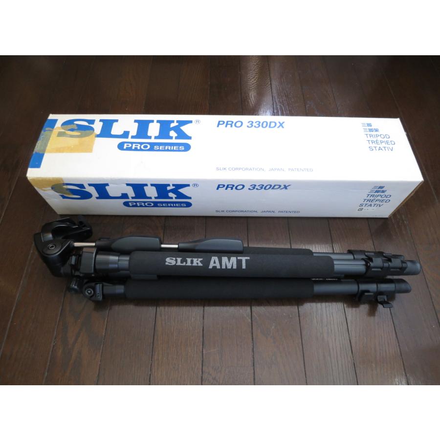 美品! SLIK PRO スリック プロ 340DX SH-705E 3WAY雲台 三脚 カメラ
