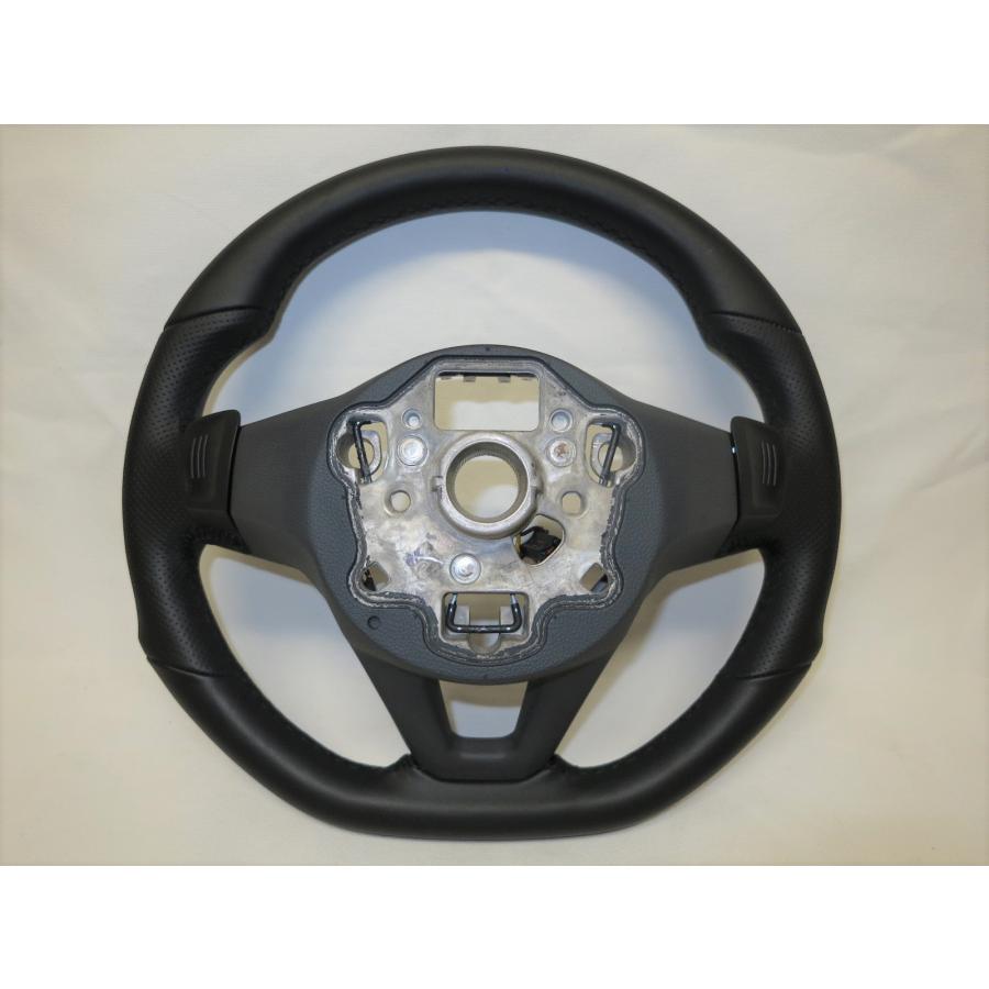 新同! ゴルフ8 CD系 純正 革 ステアリング ハンドル ヒーター タッチ