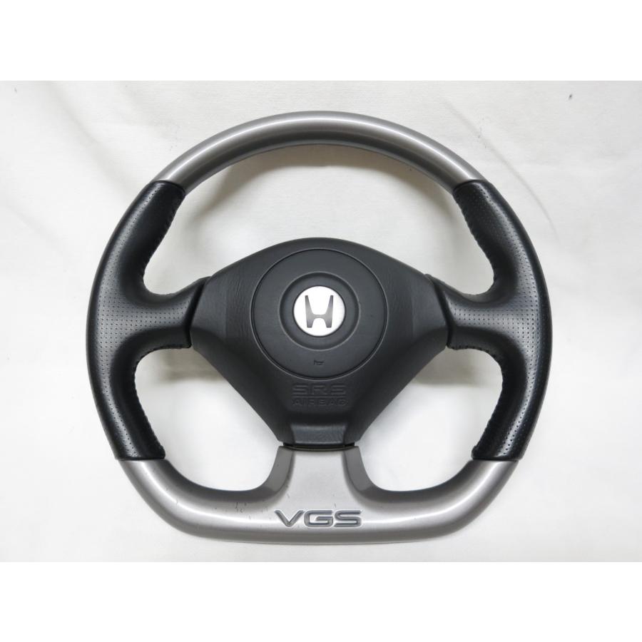 希少! VGS!! S2000 AP1 type V 純正 革 ステアリング 運転席 エアバック エアーバック カバー mats 管理番号（W ...