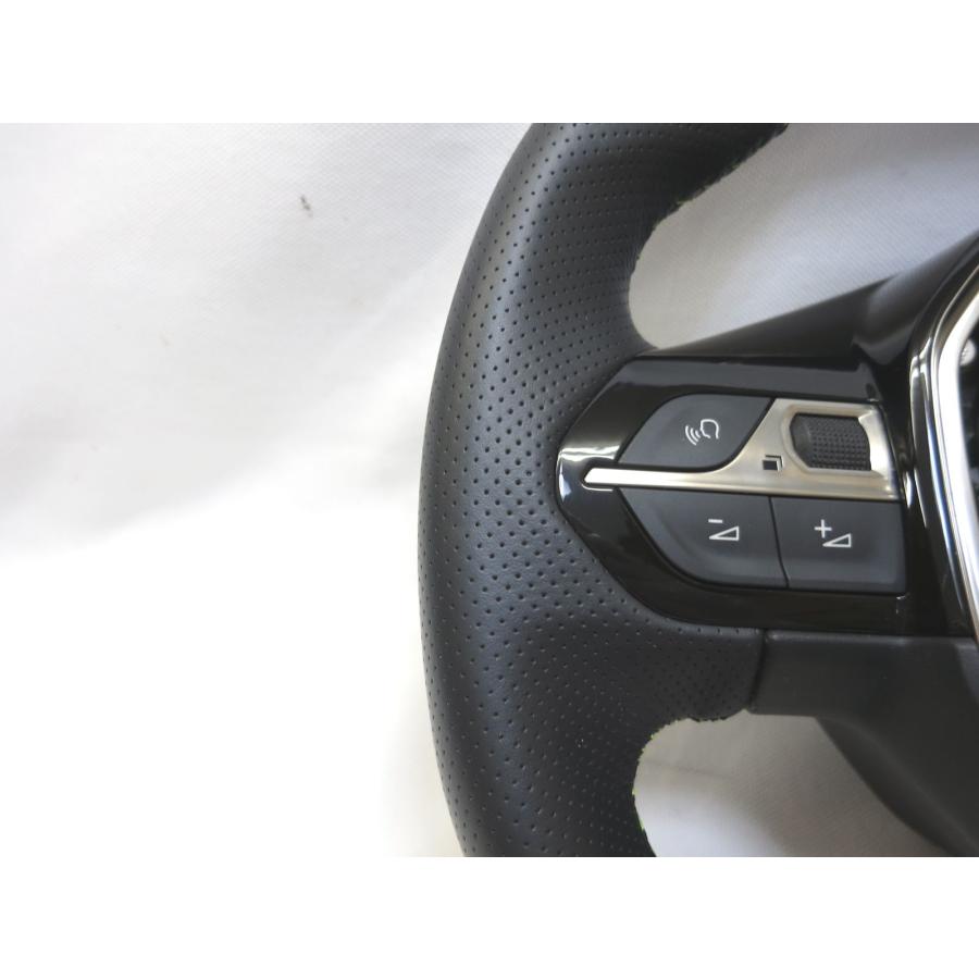 希少! プジョー 208 GT 純正 革 ステアリング ハンドル