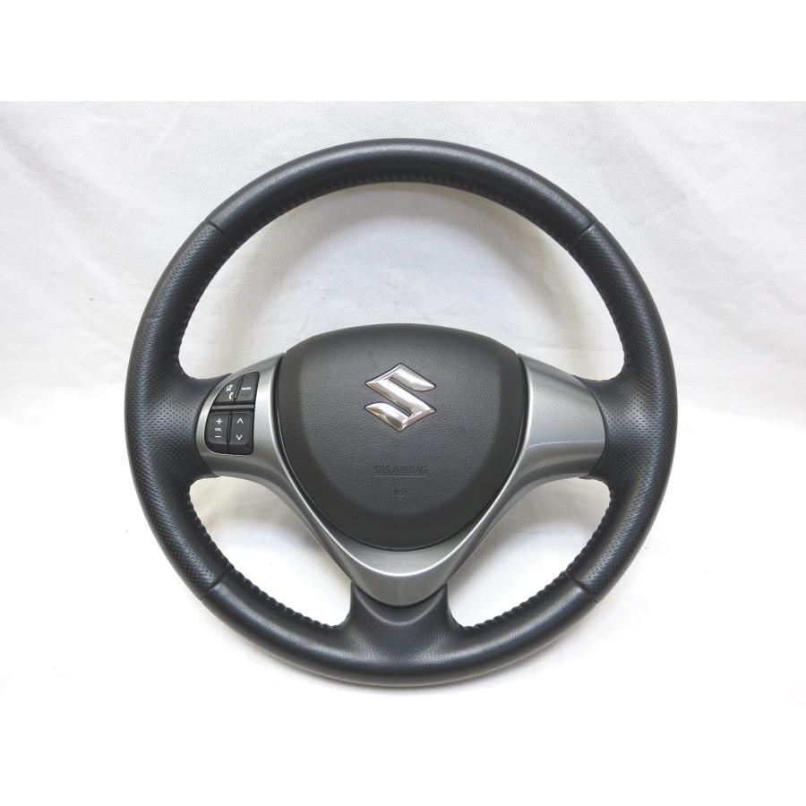 アルト ワークス HA36S 純正 革 ステアリング ハンドル エアバック