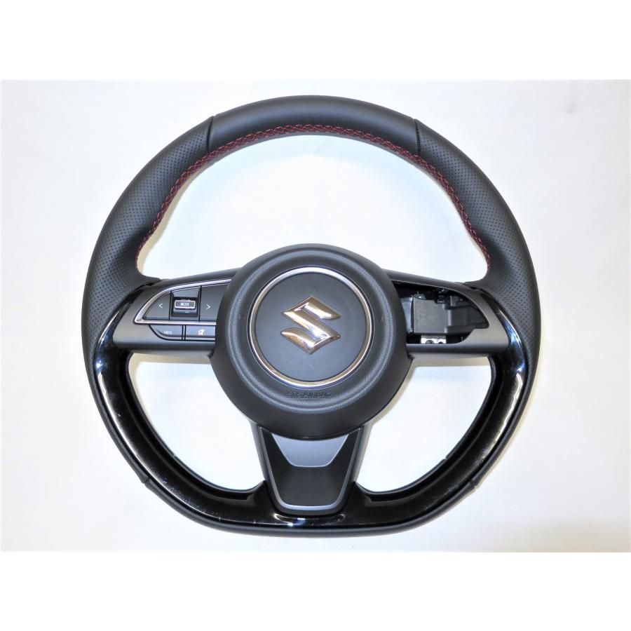 新品!! スイフトZC33S ZC13S ZC43S ZC53S ZC83S 純正 革 ステアリング