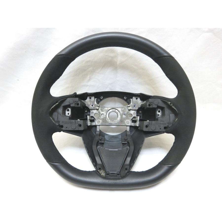 美品! アルカンターラ! S660 JW5 α 後期 純正 革 ステアリング  