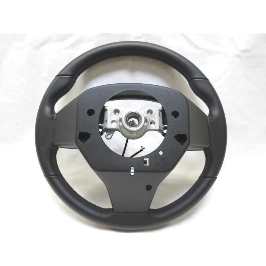 美品! コペン GR SPORT モモ momo LA400A 革 ステアリング ハンドル