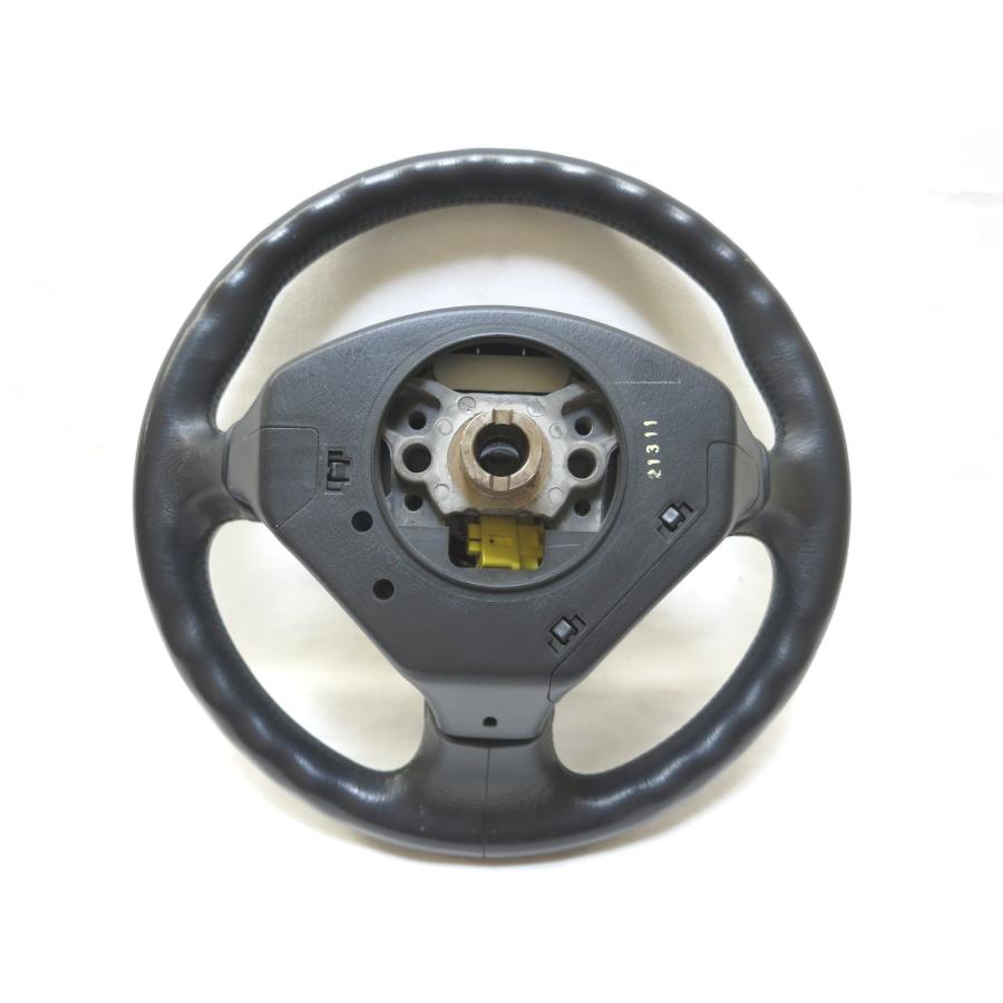 S2000 AP1 AP2 中期 純正 革 ステアリング ハンドル エアバック エア