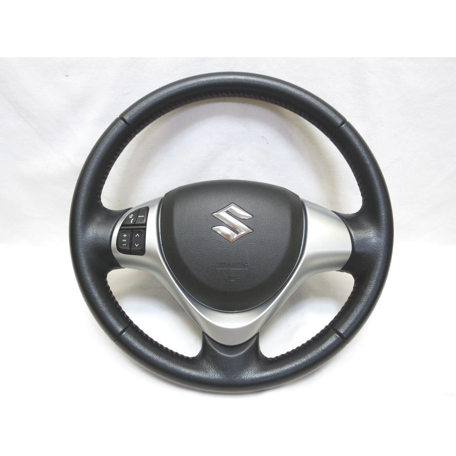 アルト ワークス HA36S 純正 革 ステアリング ハンドル エアバック