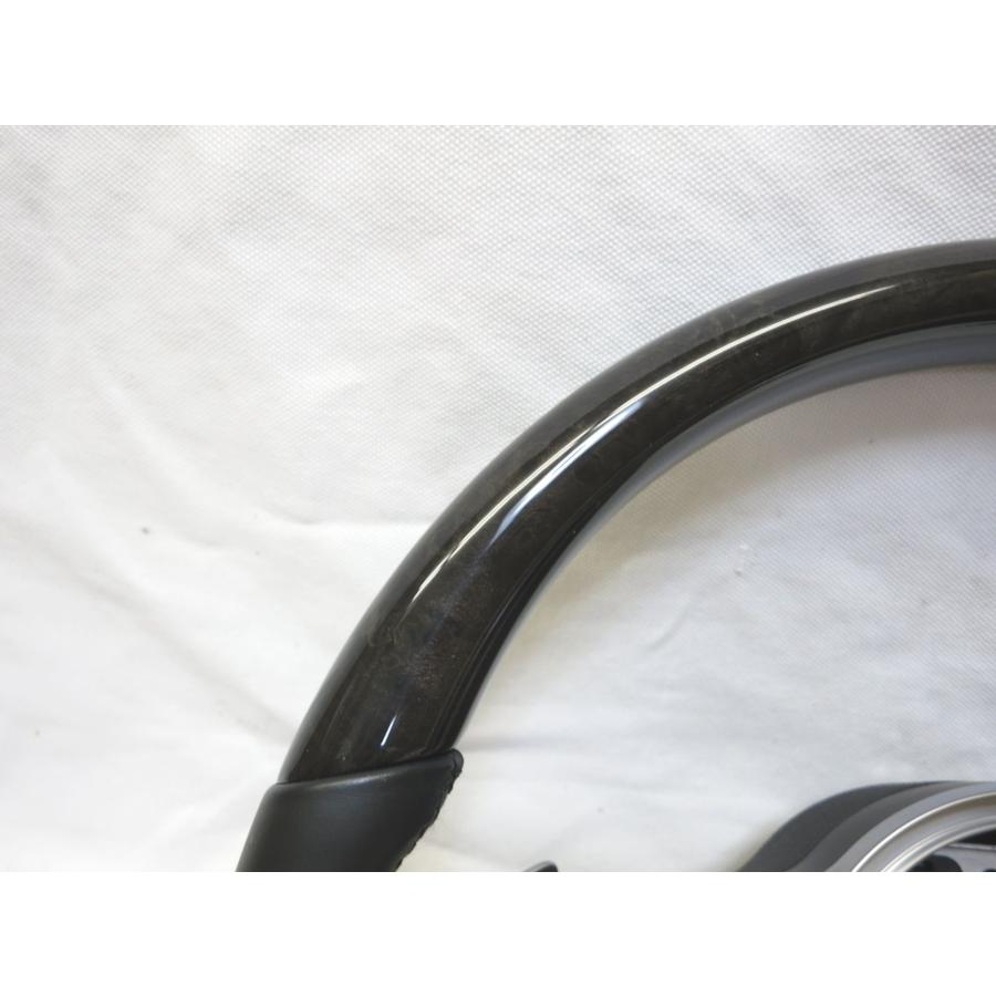 美品!パドル付! W222 後期 ベンツ Sクラス 純正 ウッド ステアリング