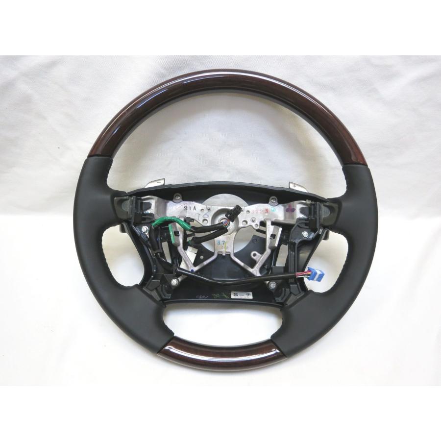 新品! LX570 LX レクサス 純正 本杢! ウッド ステアリング ハンドル