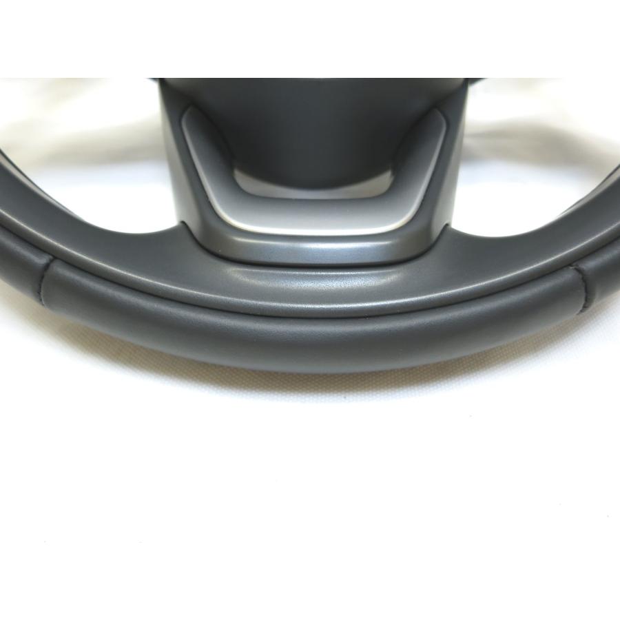 美品!ヒーター付! アクア MXPK11 純正 革 ステアリング ハンドル 裏