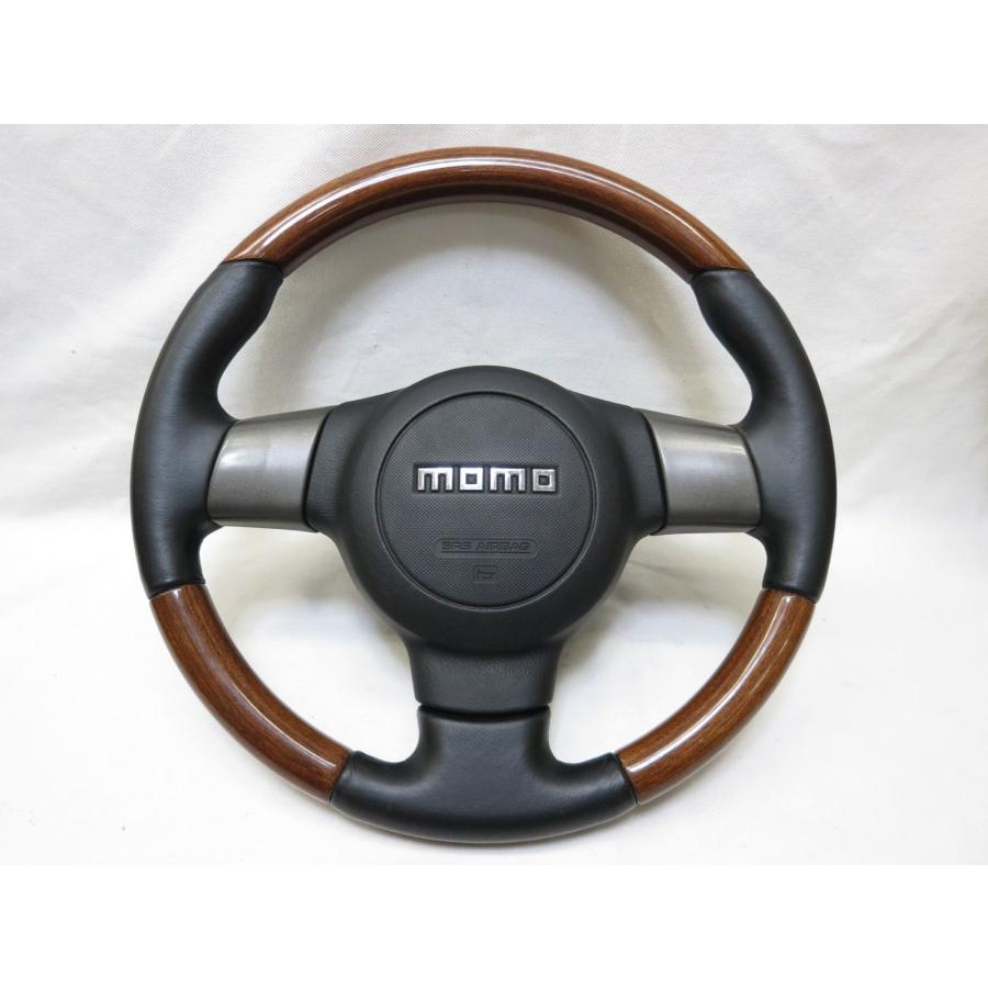 モモ MOMO ウッド ステアリング 運転席 エアバック エアーバック