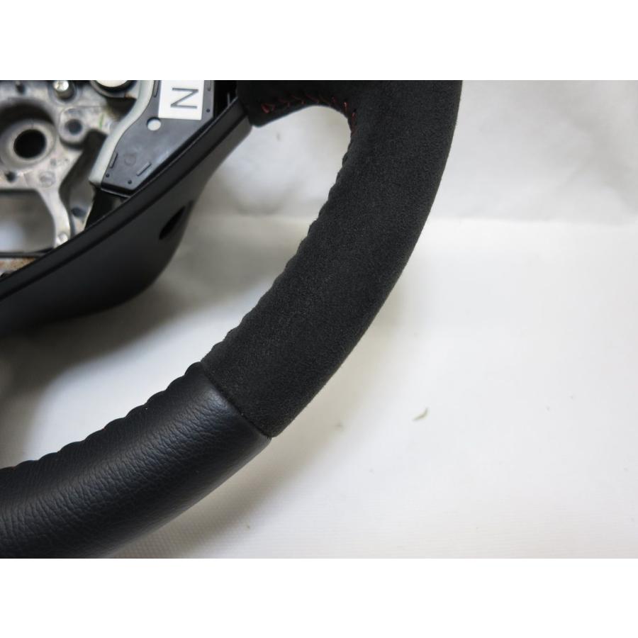 美品! ノート NISMO ニスモ E12 HE12 前期 純正 アルカンターラ 革 