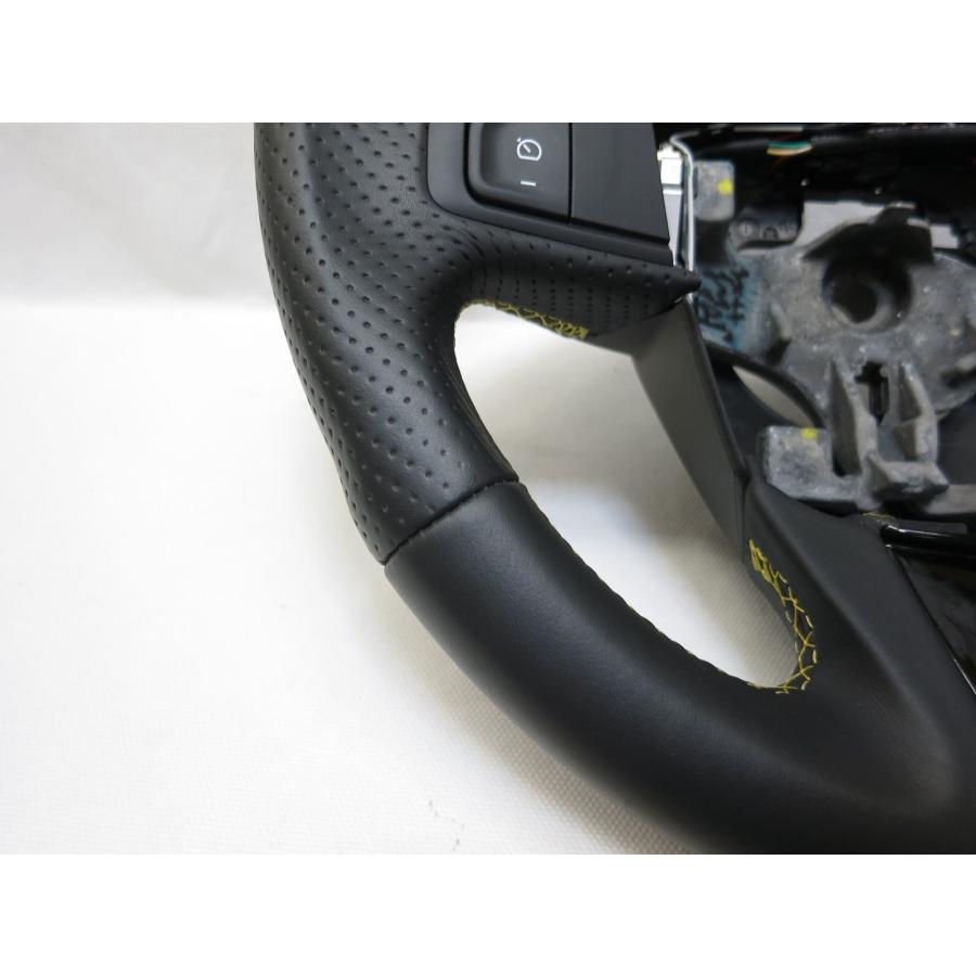 美品! メガーヌ R.S スポール DZF4R ルノー 純正 革 ステアリング
