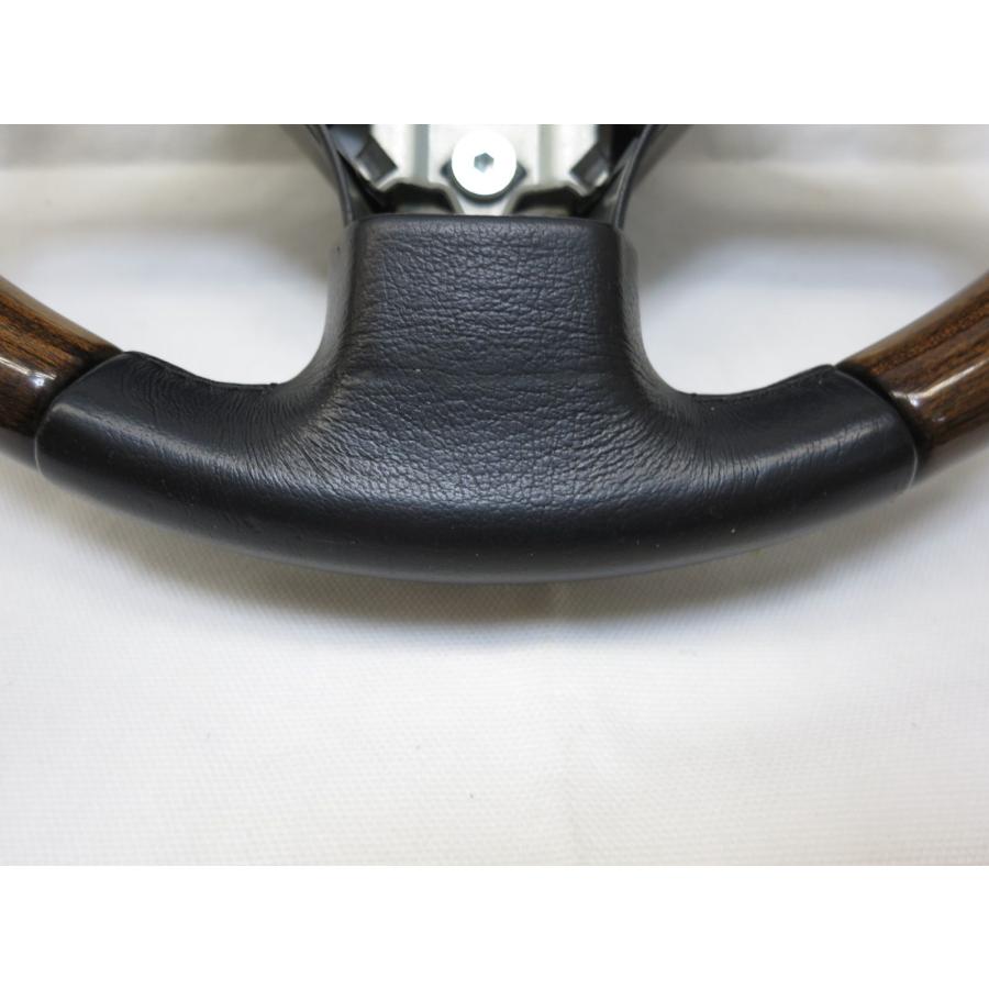 プレサージュ U30 純正 ウッド ステアリング ハンドル mats+B マーチ
