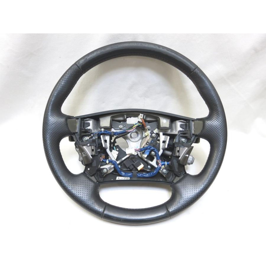レクサスLS460　純正ステアリング 希少色！LSレクサスLS460 LS600h前期 純正 ウッド ステアリング