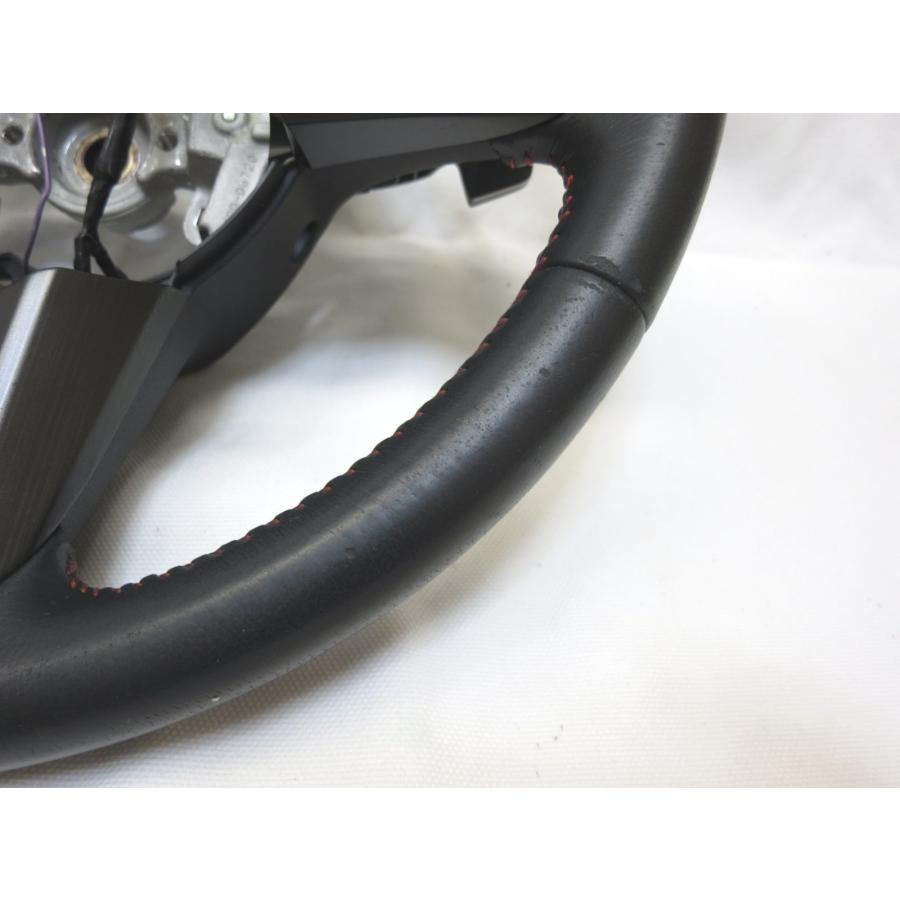 希少! STI レッドステッチ! レガシー レガシィ BR9 純正 革
