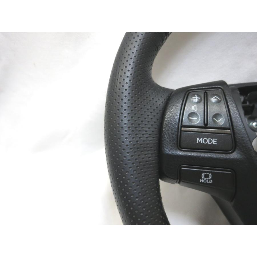 レクサスLS460　純正ステアリング 希少色！LSレクサスLS460 LS600h前期 純正 ウッド ステアリング