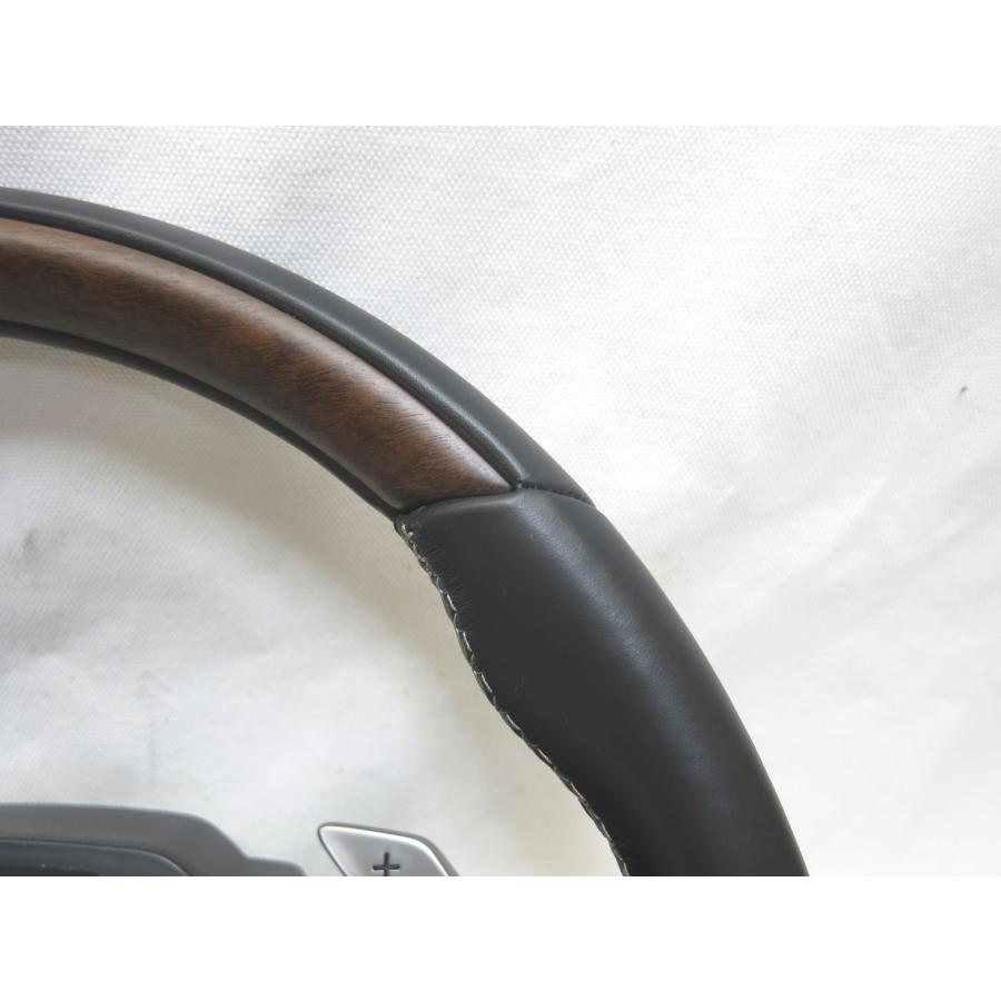 美品!ヒーター付! LX600 LX 純正 ウォールナット ウッド ステアリング