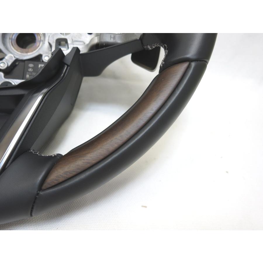 片付け中につき4/30まで 当時物！ウッドハンドル 美品!ヒーター付! LX600 LX 純正 ウォールナット ウッド ステアリング