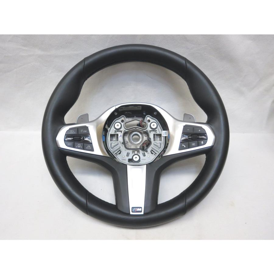 BMW　320 i用純正ステアリングハンドル 希少!パドル付! G20 320i 3シリーズ 5F20 Mスポーツ BMW 純正 革