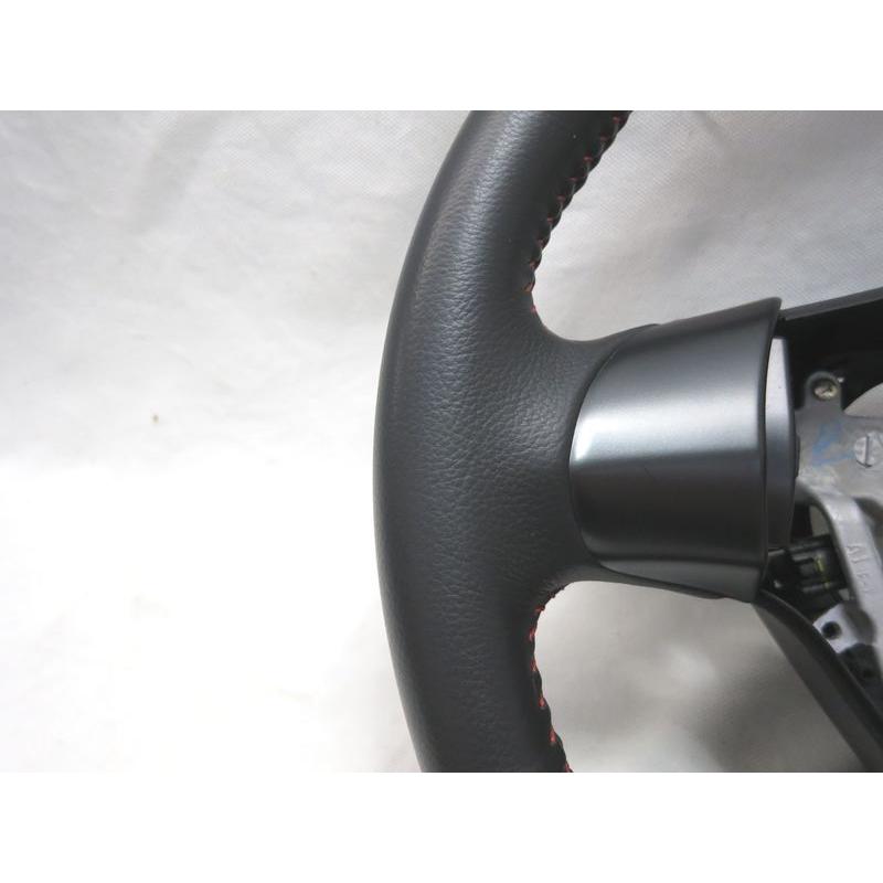 美品! インプレッサ WRX STI GRF GRB GVB 純正 革 ステアリング