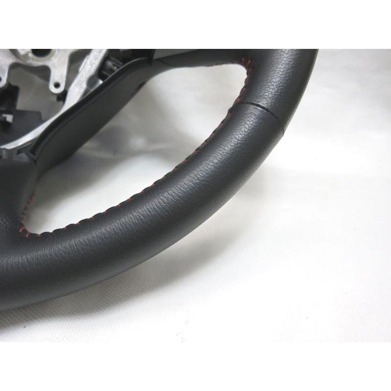 美品! インプレッサ WRX STI GRF GRB GVB 純正 革 ステアリング
